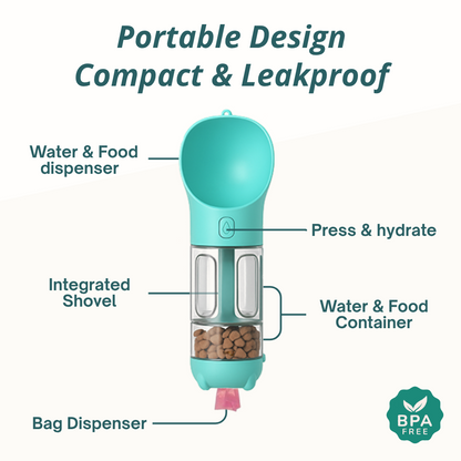 PawPack – The All-in-One Pet Bottle